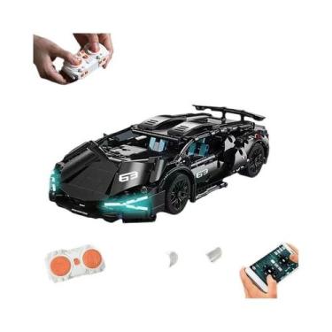 Imagem de Blocos De Montar Supercarro Em Escala 1:14 Para Meninos, 1280 Peças, P