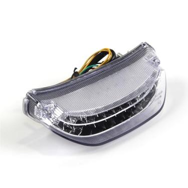 Imagem de Lanterna traseira de LED Arashi para Honda CBR600RR 2013-2014, peças de acessórios de reposição de motocicleta, luz traseira de freio, lente transparente integrada