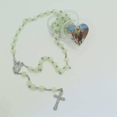 Imagem de Pulseira Nossa Senhora Azul - Terço Fluorescente