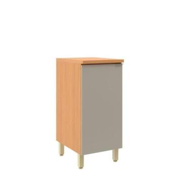 Imagem de Balcão para Cozinha 1 Porta 40cm Karine Ii - Moveis Sul