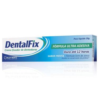 Imagem de Creme Fixador de Dentadura Dentalfix Menta 20g