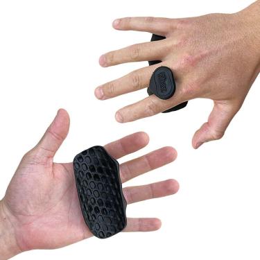 Imagem de Protetor de Palma Academia Musculação Fiber Octo Maxgrip Preto-Unissex