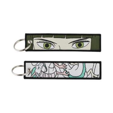 Imagem de Chaveiro Unissex De Anime Bordado Para Motocicletas E Carros Acessório