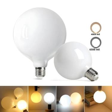 Imagem de Lâmpada LED E27 220V 110V G80 G95 G125 Economia De Energia Luz Fria Br
