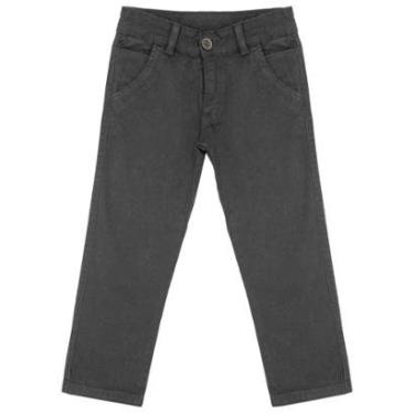 Imagem de Calça Infantil Look Jeans Sarja Collor - CARAMELO - GG-Masculino
