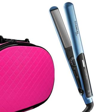 Imagem de Prancha De Cabelos Alisadora Britania Titanium 220ºc Chapinha Progress