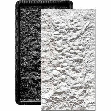 Imagem de Forma 3D Pedra Imperial em ABS 2mm para Concreto, Cimento e Gesso - 60x30 cm