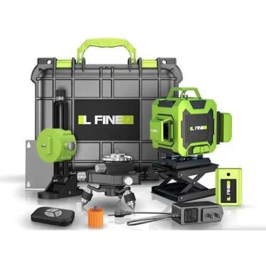 Imagem de Nivel Laser Verde 16 Linhas Lfine Llx30605 Com Baterias E Controle Rem