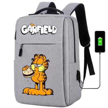 Imagem de Mochila Escolar Usb Infantil Estampa Criativa Para Notebooks, Escola E
