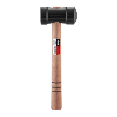 Imagem de Martelo de Borracha 60Mm Preta, Pincéis Atlas, AT5060P, pacote de 6