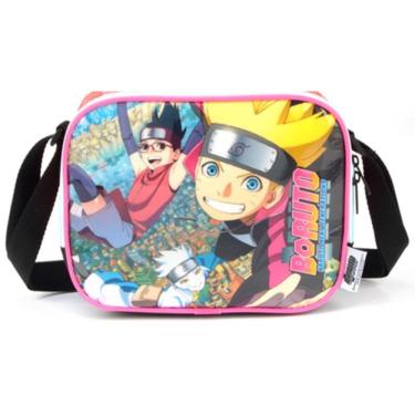 Imagem de Lancheira Térmica Escolar Boruto Vermelho Infantil - Luxcel