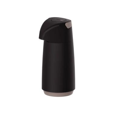 Imagem de Garrafa Térmica Exata de Pressão - Preta - 1L - Tramontina