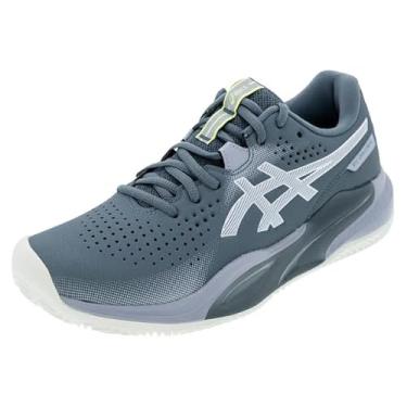 Imagem de ASICS Tênis masculino Gel-Challenger 15 Clay, Ironclad/cinza azul, 42