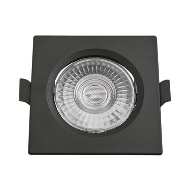 Imagem de Spot De Led Embutir Alltop Par20 Quadrado 7W Preto 6500K
