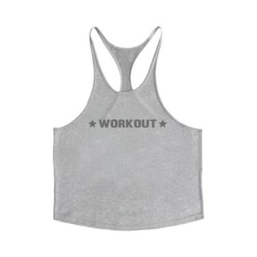 Imagem de Camiseta Sem Mangas Para Musculação Masculina, Top De Academia Leve Co