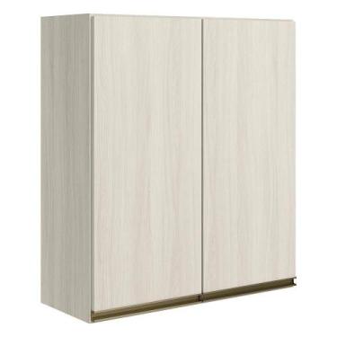 Imagem de Armario Aereo 2 Portas Mdf 70 Cm Kali 12208 Bianco Toq Bianco Toq Nici