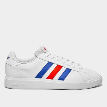 Imagem de Tênis Couro Adidas Grand Court Base 2.0 Masculino-Masculino