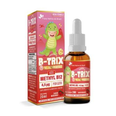 Imagem de B- Trix Vitamina B12 Kids Gotas 30ml Flora Nativa Morango Sabor:Morang