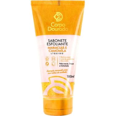 Imagem de Corpo Dourado - Sabonete Esfoliante Líquido Rosto E Corpo Maracujá E Camomila 180ml