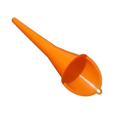 Imagem de Funil De Plástico Anti-respingo Com Cabo Longo Para Carro E Moto, Ferr