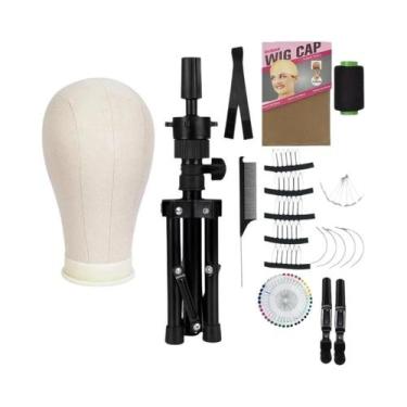 Imagem de Suporte De Tripé Para Cabeça De Manequim De Lona De 22 Polegadas Para 