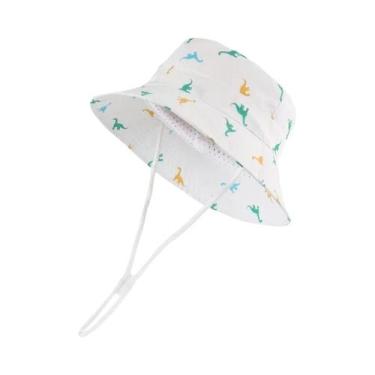 Imagem de Chapéu De Sol Infantil Dinossauro Para Meninos E Meninas, Proteção Sol