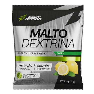 Imagem de Maltodextrina Dextrose Body Action Limão 1kg -, Limão