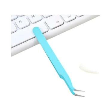 Imagem de Pinça multifuncional de ponta reta e curvada para scrapbooking, pinça 