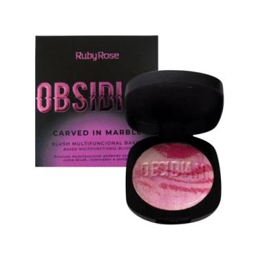 Imagem de Blush Ruby Rose Obsidian Carved Pietà HB-1002-3 10,5g