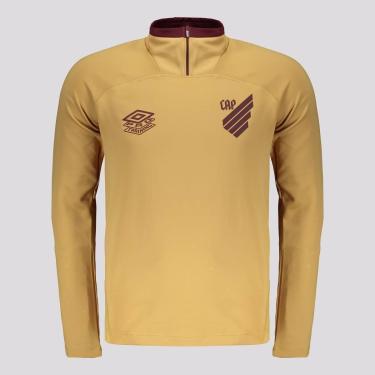 Imagem de Blusão Umbro Athletico Paranaense Treino Comissão 2025 Dourada-Masculino