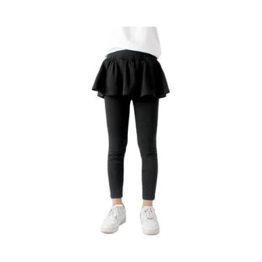 Imagem de Leggings De Algodão Para Meninas Grandes, Alta Elasticidade, Calças De
