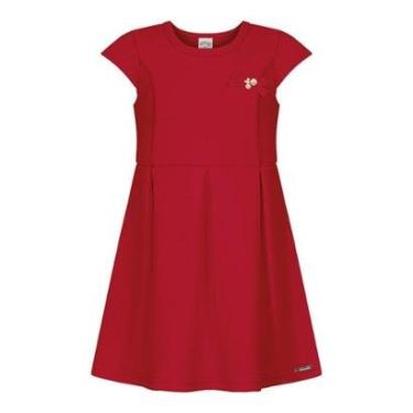 Imagem de Vestido Infantil Menina Malha Soft Tech Alakazoo Ref. A5306-Feminino