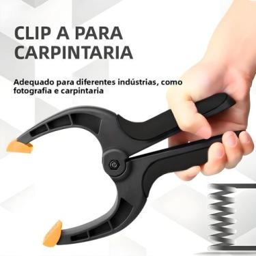 Imagem de Grampos Ajustáveis Para Marcenaria 3 4 6 9 Polegadas, Presilhas De Plá