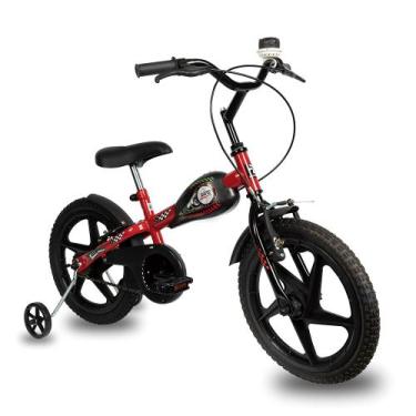 Imagem de Bicicleta Infantil Com Rodinhas Aro 16 VR 600 Vermelha Verden Bikes