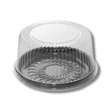 Imagem de G32 Embalagem Para Bolo E Torta P32 Alta Preto Com 100un. - PPLAST