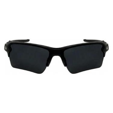 Imagem de Óculos De Sol Preto Flak 2.0 Polarizado 59Mm Preto Esportivo - Mtl