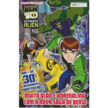 Imagem de Revista Para Colorir Ben 10 Ultimate Alien Ed. 1 - Online Editora