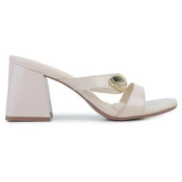 Imagem de Tamanco Feminino Bebecê Bege - T6030-Feminino