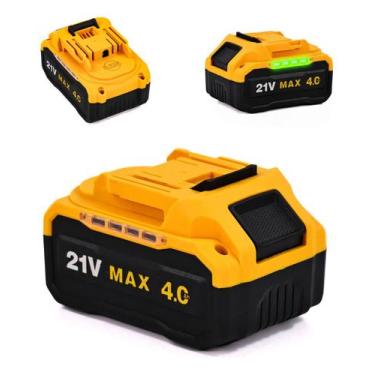 Imagem de Bateria Ferramenta 3000 Mah Íon Lítio Universal 21v Bivolt - RR CASA E