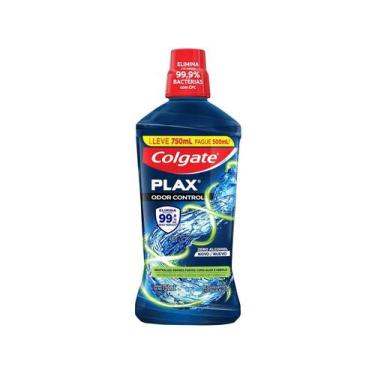 Imagem de Enxaguante Bucal Colgate Plax Odor Control Sem Álcool 750ml, 750ml