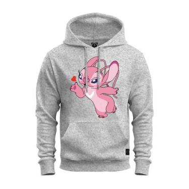 Imagem de Moletom Estampado Confortável Blusa De Frio Inverno Angel - Nexstar, C