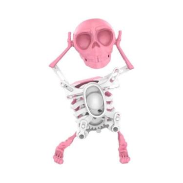 Imagem de Decoração De Esqueleto Móvel Assustador, Ornamento De Halloween, Figur