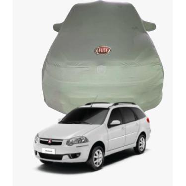Imagem de Capa de Carro Fiat weekend Tecido  Lycra Premium - Cadilhe Capas, Cinz
