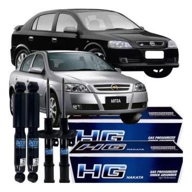 Imagem de Kit Amortecedor Dianteiro Traseiro Astra 1.8 2.0 1998 A 2012 - NAKATA