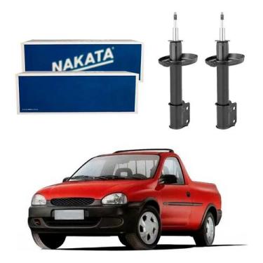Imagem de Par Amortecedor Dianteiro Corsa Pick-up 1.6 1997 A 2003 - Nakata
