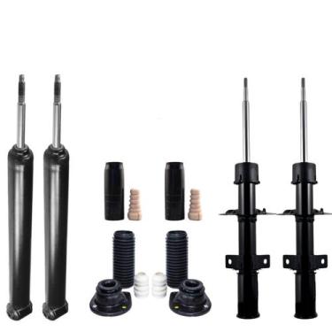 Imagem de Jogo 4 Amortecedores Nakata Fiat Idea Novos + Kit 2007 2008