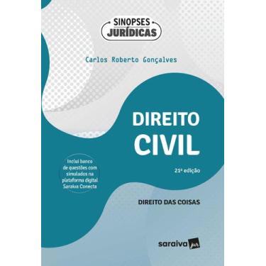 Imagem de Livro - Sinopses Jurídicas-Direito Civil - Direito das Coisas - 21ª Ed
