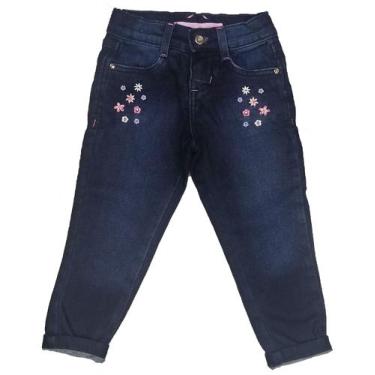 Imagem de Calça Jeans Feminina Bebê Infantil Tam. P ao 03 - BORE Jeans, M