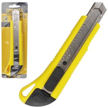 Imagem de Estilete Para Corte Profissional 16,3cm Startools Ferramentas Com Lâmi