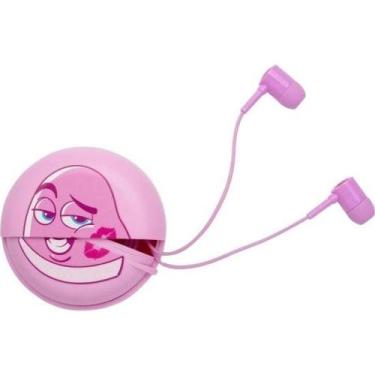 Imagem de Fone de Ouvido Letron Fini Beijo Rosa